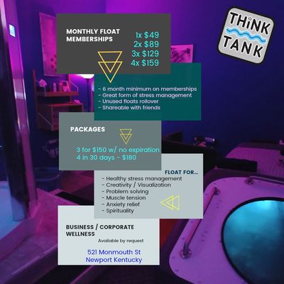 Photo of Think Tank Flotation, cincinnati, USA